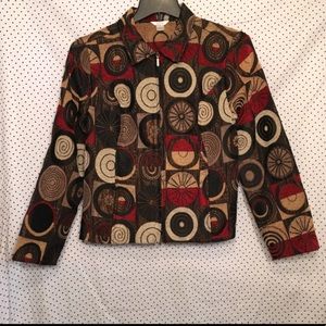 Christopher and Banks Medium Blazer Jacket Brown